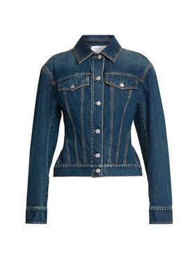 Women's Tailored Denim Jacket...