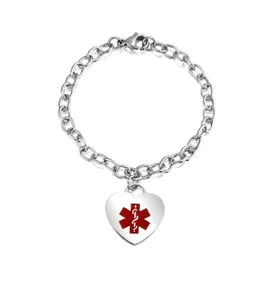 Bling Jewelry Link Chain Red...