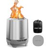 East Oak Fire Pit Smokeless,...