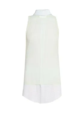Women's Layered Check...