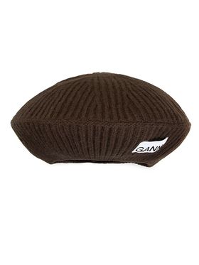 Women's Rib-Knit Beret - Hot...