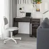 IKEA MICKE desk, black-brown,...
