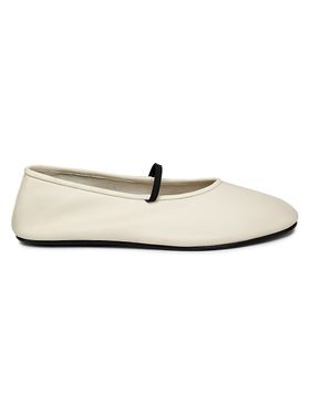 Women's Leather Ballet Flats...