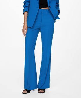 Mango Women's Wide Leg Suit...