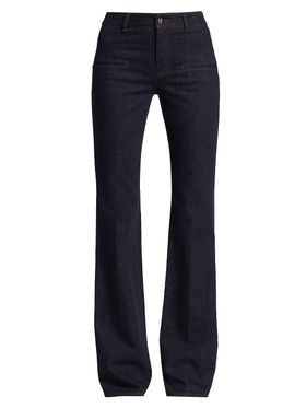 Women's Serge Flared Denim...