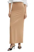 MANGO Maxi Pencil Skirt in...
