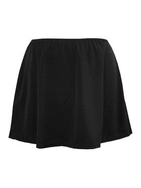 Women's Plus Solid Skirted...