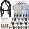 12 Pcs Travel Hangers -...