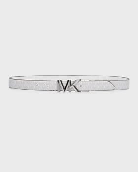 Reversible Logo Leather Belt