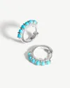 Gemstone Huggies | Sterling...