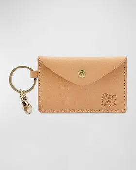 Keyring Leather Card Holder