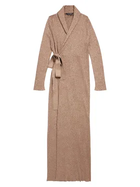 Women's Wrap Maxi Dress -...