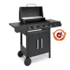 Vonhaus Gas Bbq, 4+1 Burner...