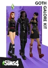 The Sims 4 - Goth Galore Kit...