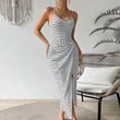 Women's Summer Striped Wrap...
