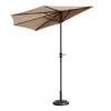 9 ft. Steel Half Round Patio...