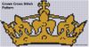 Crown Cross Stitch Pattern