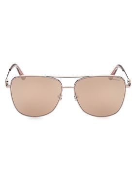 Women's 59MM Square Aviator...