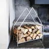 Pewter house Log Holder 65cm
