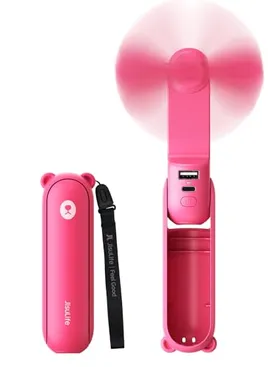 JISULIFE Handheld Mini Fan, 3...