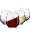 JoyJolt Spirits Stemless Red...