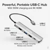 Plugable 4-in-1 USB-C Hub...