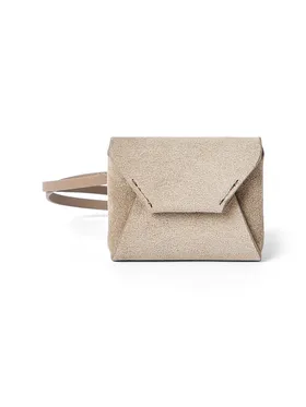 Women's Suede Bag Charm -...