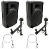 (2) Harmony Audio HA-C15A Pro...