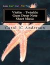 Violin Twinkle Gum Drop Note...