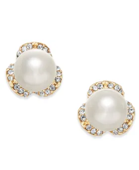 Charter Club Gold-Tone Pave &...