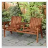 Outsunny Wooden Patio Bench...