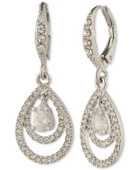 Givenchy Silver-Tone Crystal...