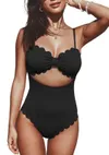 Cupshe Women's Cutout Scallop...