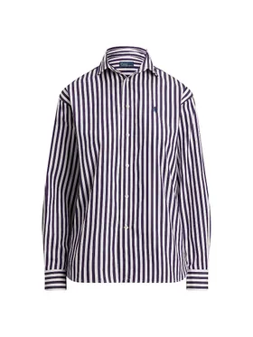 Women's Striped Cotton...