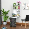 HOMCOM Wall Mounted Foldable...