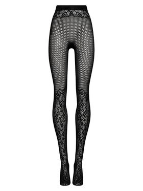 Women's Floral Lace Tights -...