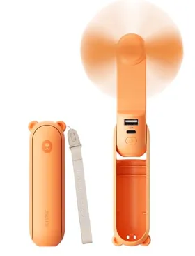 JISULIFE Handheld Mini Fan, 3...