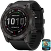 Garmin - Fenix 7X Sapphire...