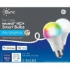 GE 2pk CYNC Reveal Smart A21...
