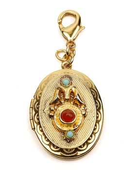 Oval Locket Charm