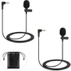 2-Pack Lavalier Microphone...
