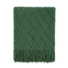BOURINA Green Throw Blanket...