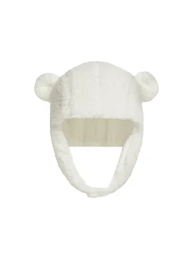 Baby's Hat in Teddy - White -...