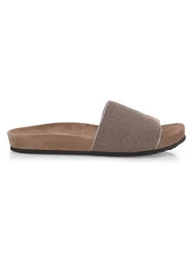 Women's Monili Suede Slides -...