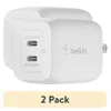 (2 pack) Belkin 45W Dual...