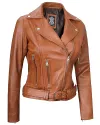 fjackets Brown Leather Jacket...