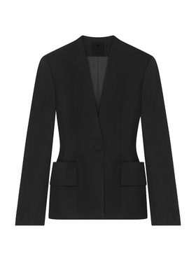 Women's Fitted Jacket In Wool...