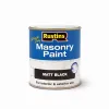 Rustins Masonry Paint - Black...