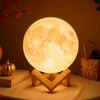 Mydethun Moon Lamp, 3D...