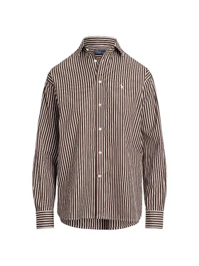 Women's Striped Cotton...